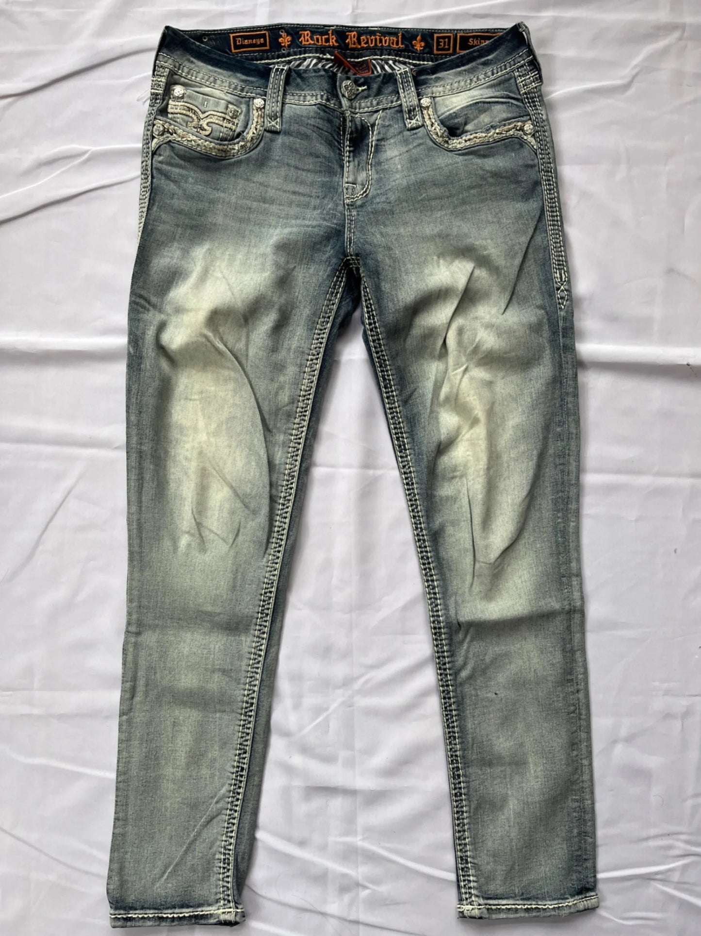 Vintage Rock Revival Broek