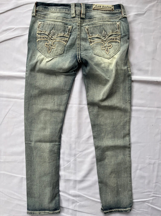 Vintage Rock Revival Broek