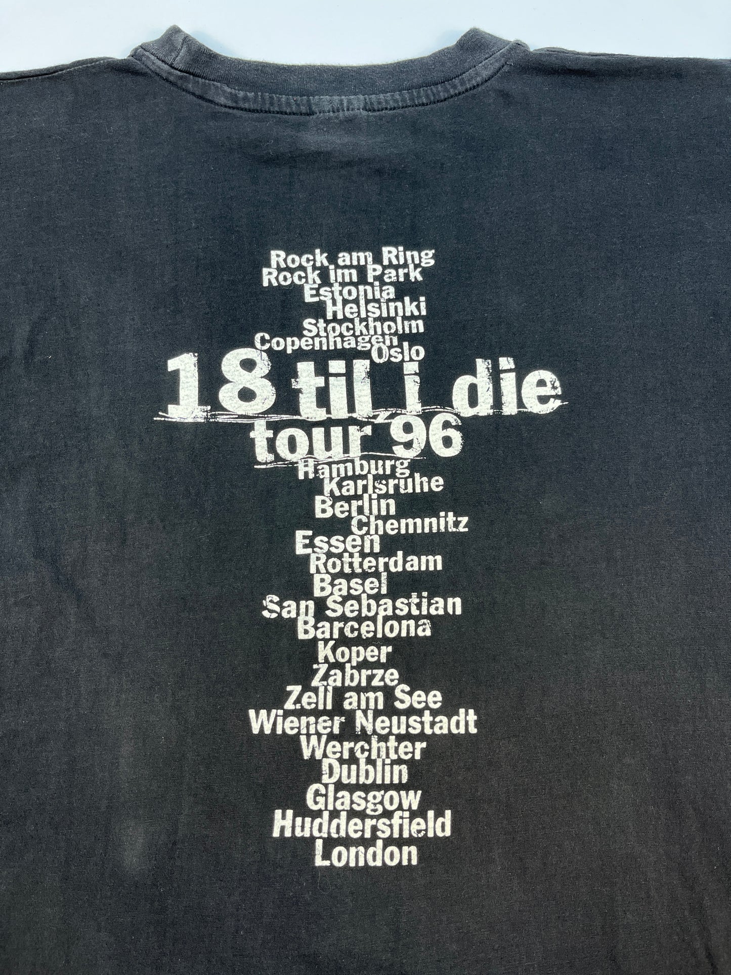 Vintage Bryan Adams Tour Europe 1996 T-shirt - L