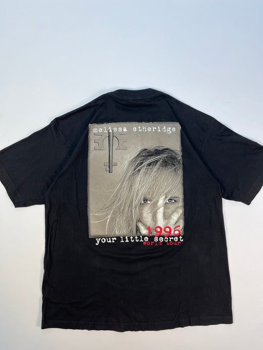 Vintage Melissa Etheridge Your Little Sectret 1996 World Tour T-shirt - XL