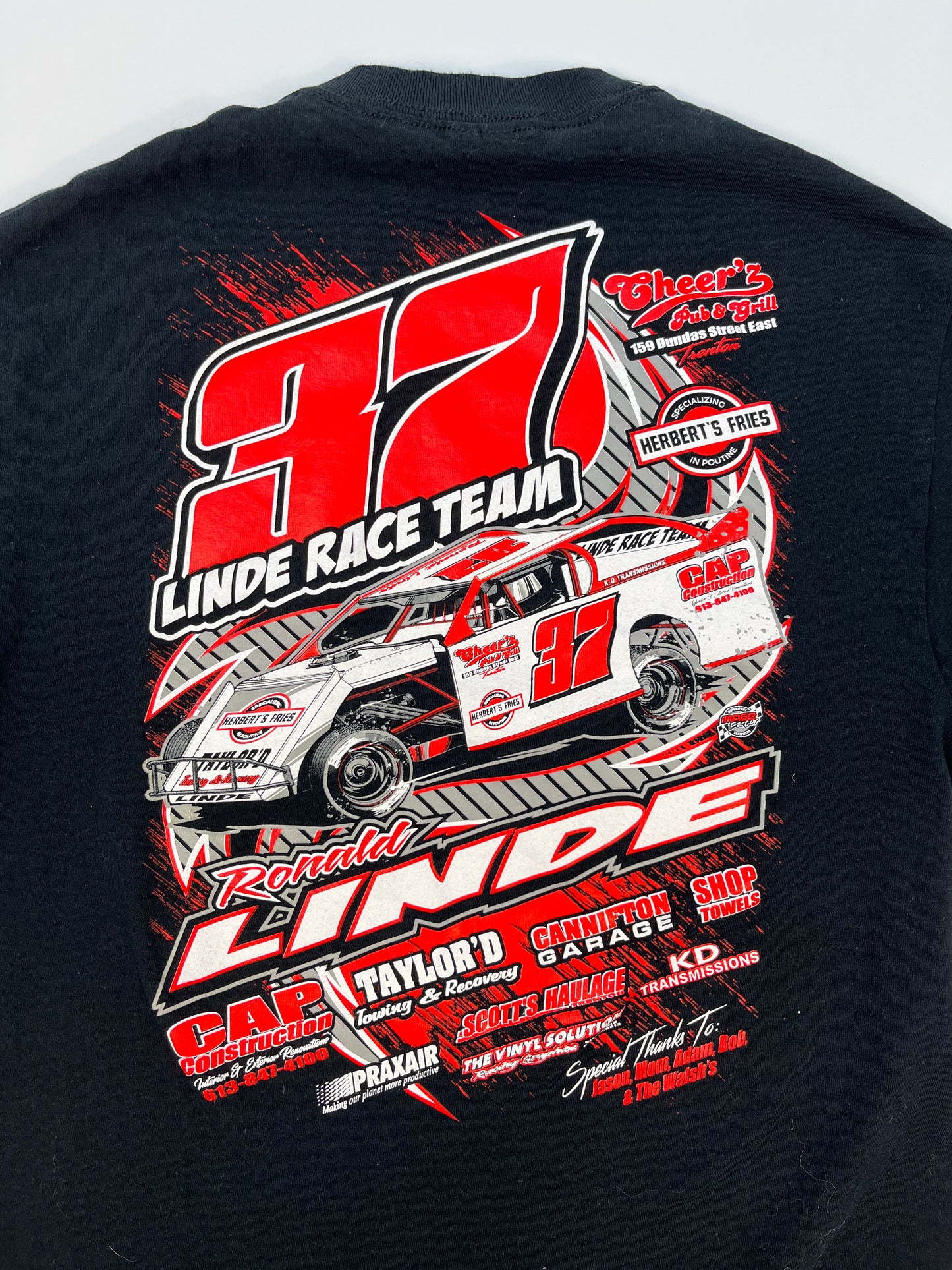 Vintage Race T-shirt - M