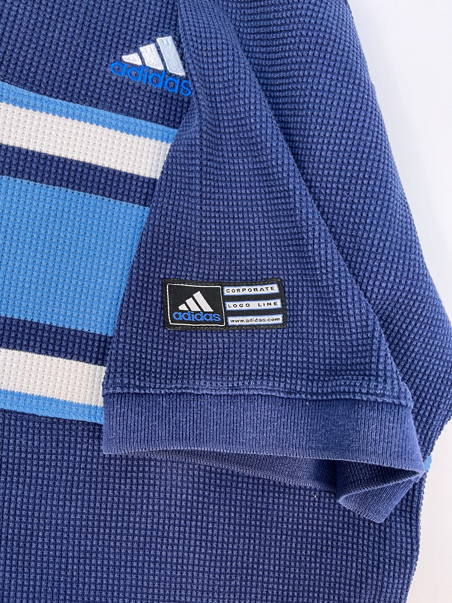 Vintage Adidas 90's Polo T-shirt - L