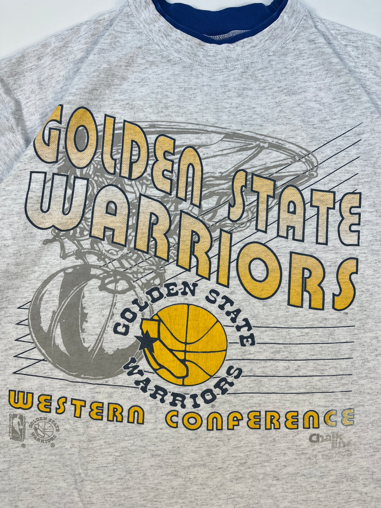 Vintage Golden State Warriors 90's Single Stich T-shirt - XL
