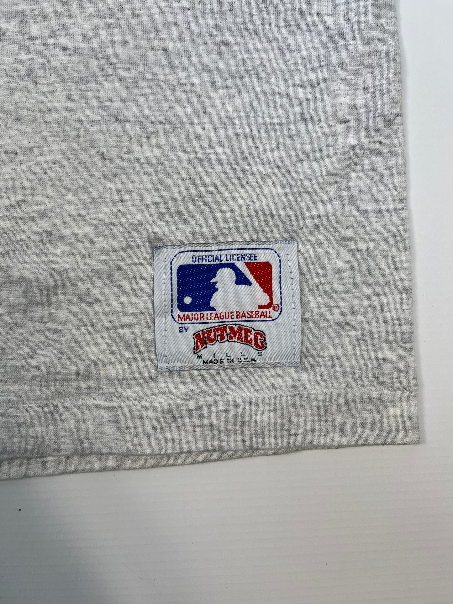 Vintage 1991 Nutmeg Texas Rangers Ryan's Magnificent 7 Single Stich T-shirt - L