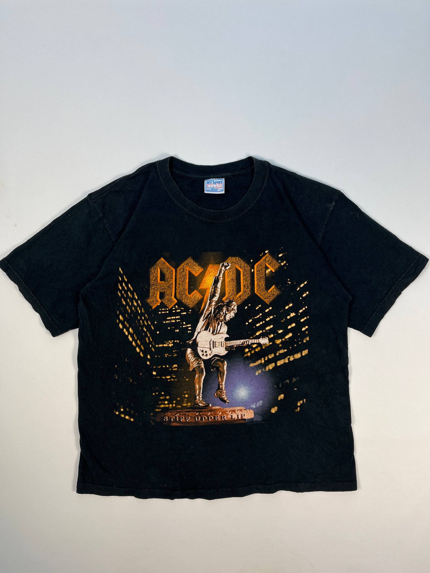 Vintage ACDC 2000 Stiff Upper Lip Tour T-shirt - L