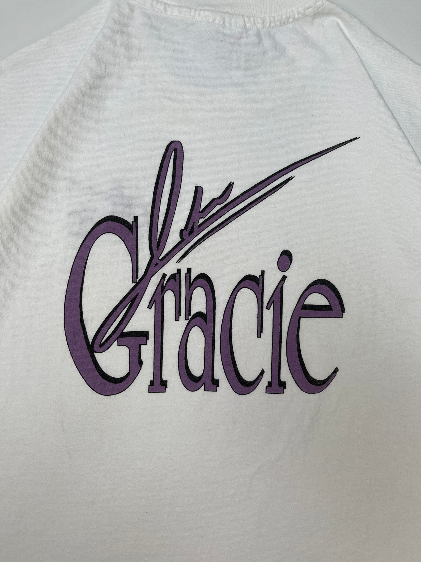 Vintage Gracie 90's Single Stich T-shirt - XL