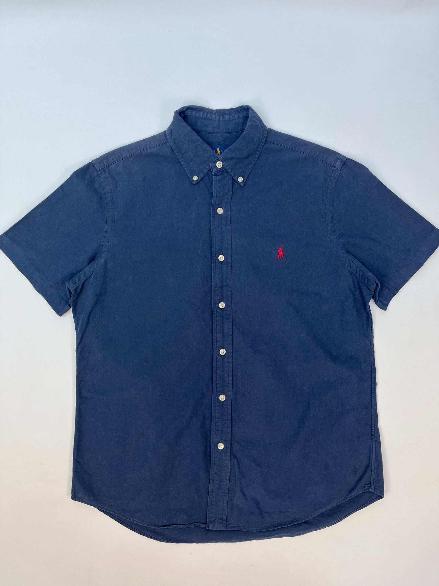 Vintage Polo Ralph Lauren Korte Mouwen Overhemd - M