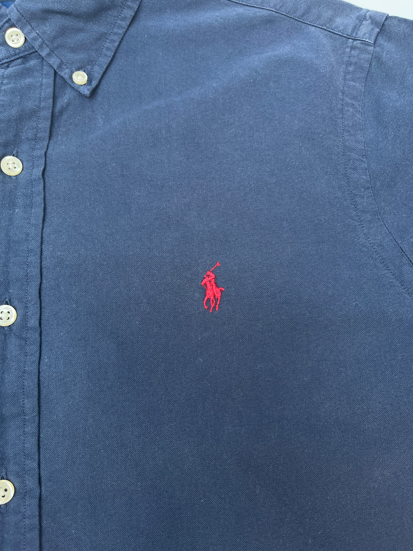 Vintage Polo Ralph Lauren Korte Mouwen Overhemd - M