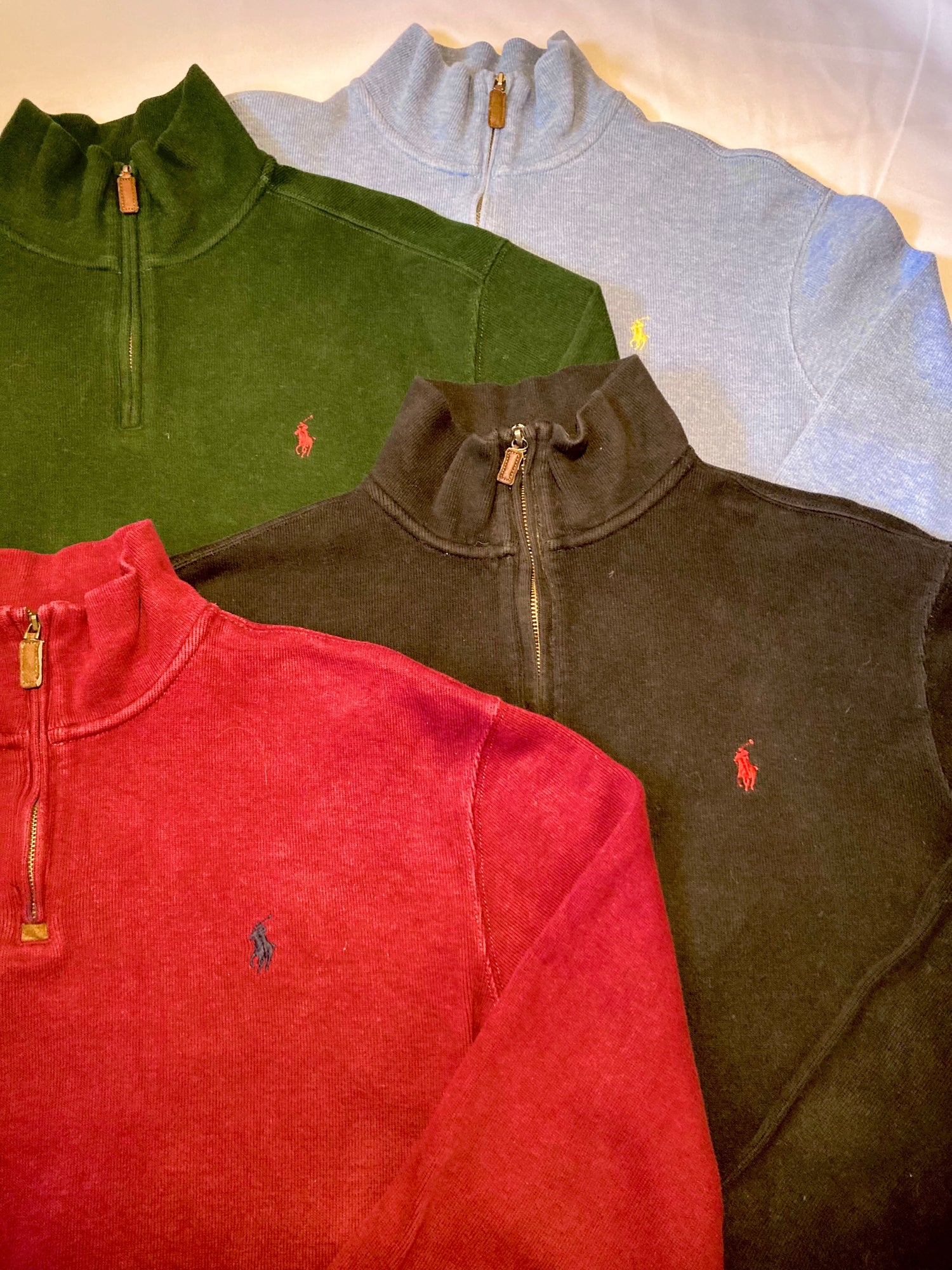 Quarter zips