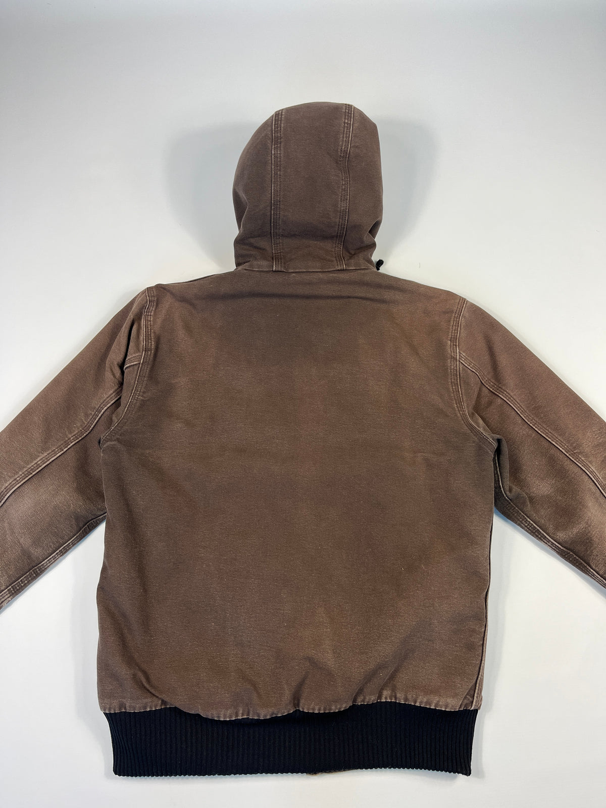Carhartt Active Jacket Faded CHT - Chestnut Brown - Small - Made in Mexico