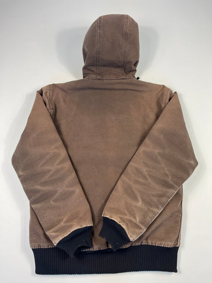 Carhartt Active Jacket Faded CHT - Chestnut Brown - Small - Made in Mexico