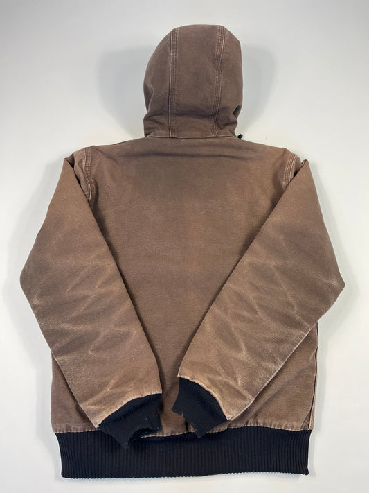 Carhartt Active Jacket Faded CHT - Chestnut Brown - Small - Made in Mexico