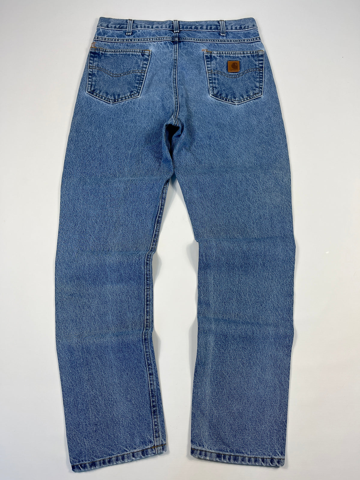 Carhartt Jeans B18 DST - Distressed Blue - 36 x 34 - Made in Mexico