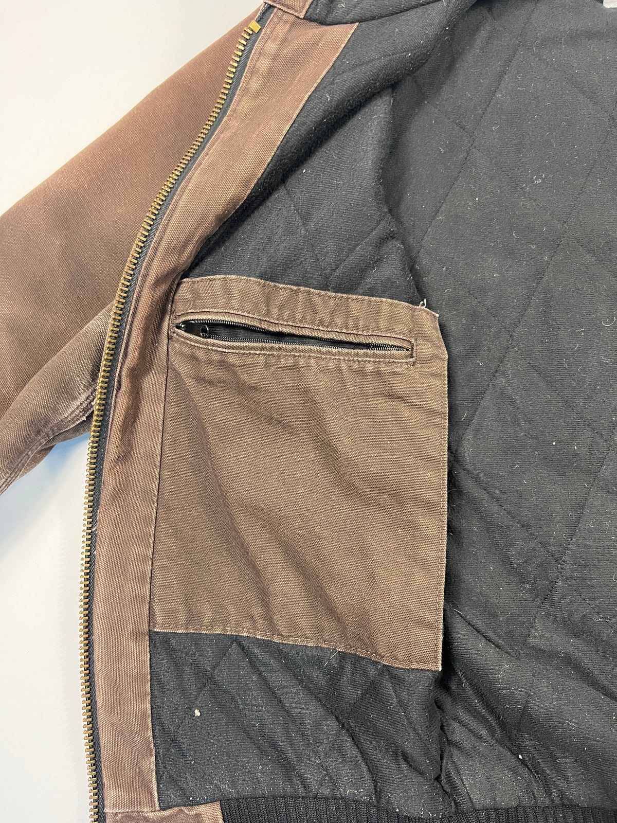 Carhartt Active Jacket Faded CHT - Chestnut Brown - Small - Made in Mexico