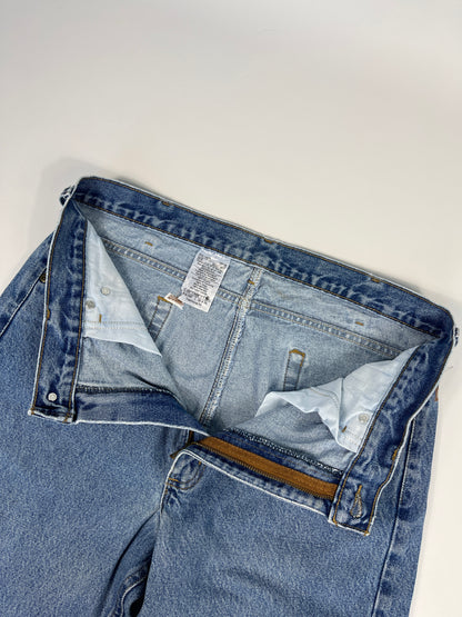 Carhartt Jeans B18 DST - Distressed Blue - 36 x 34 - Made in Mexico