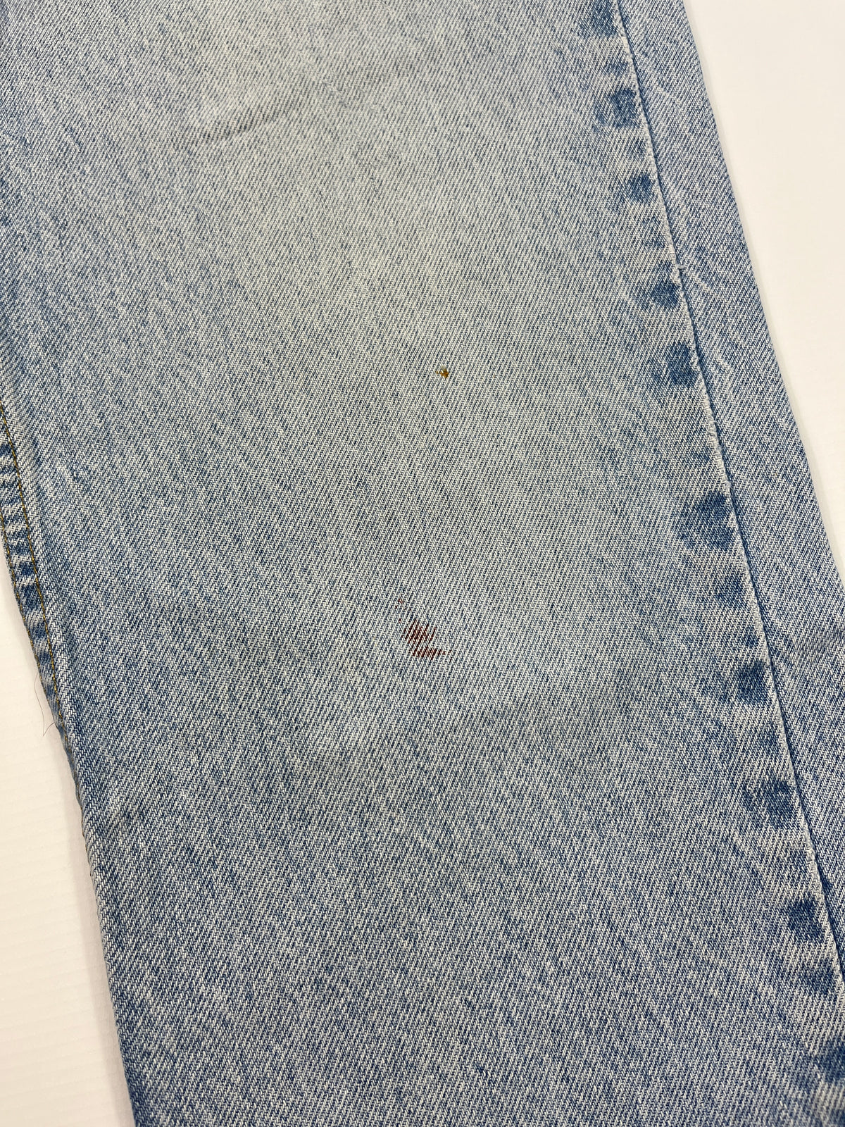 Carhartt B17 STW Jeans Leather Patch - Stone Wash - 28 x 30 - Made in Mexico of USA Components