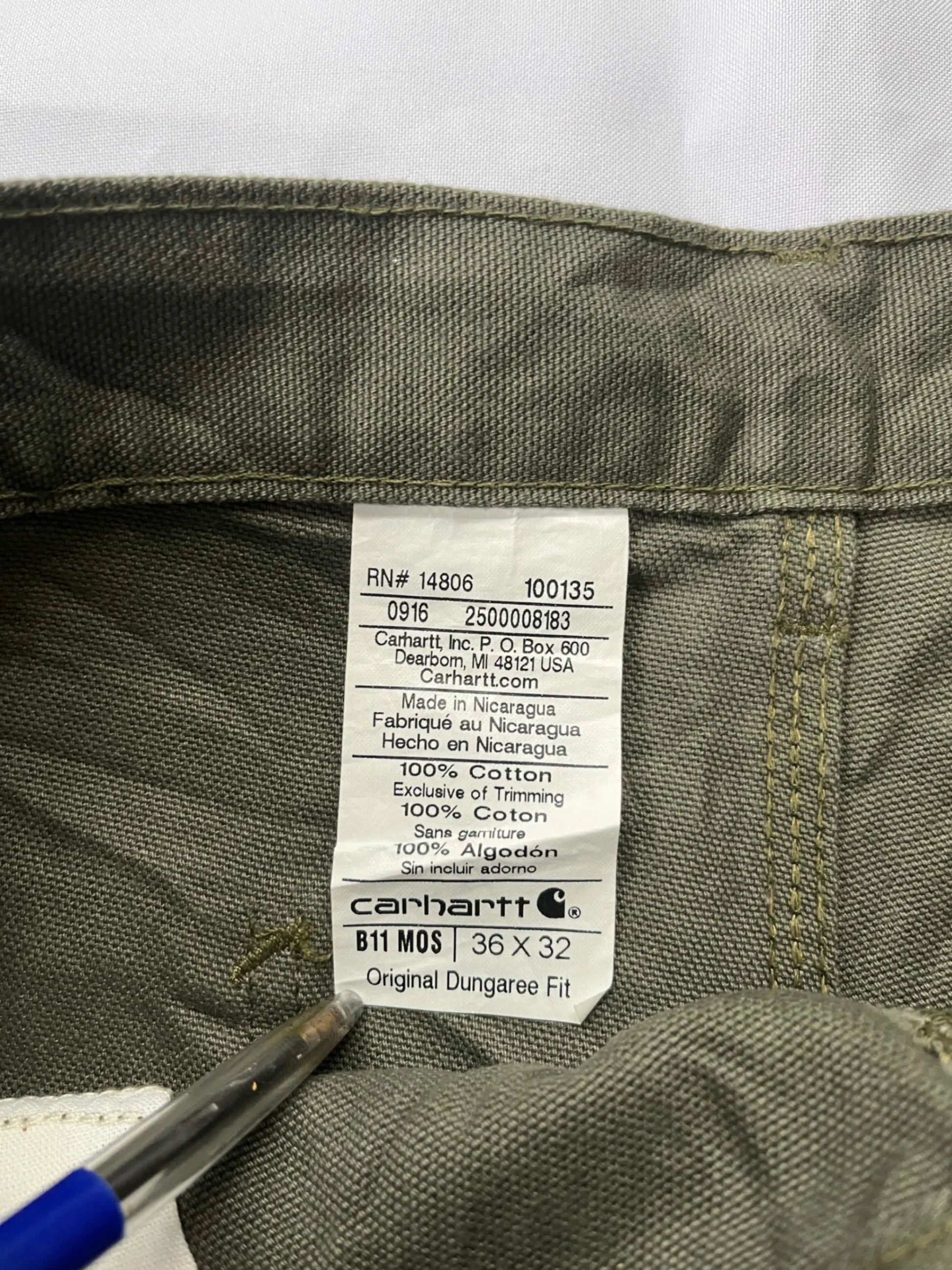 Vintage Carhartt Broek