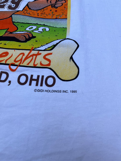 Vintage 1995 Hooters Dog Pound Single Stich T-Shirt