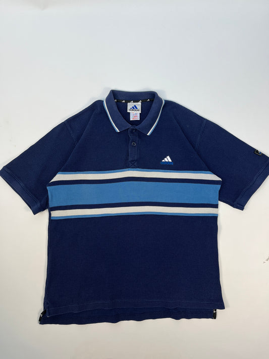 Vintage Adidas 90's Polo T-shirt - L