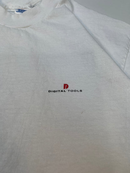 Vintage Single Stich 1993 Digital Tools T-shirt - L