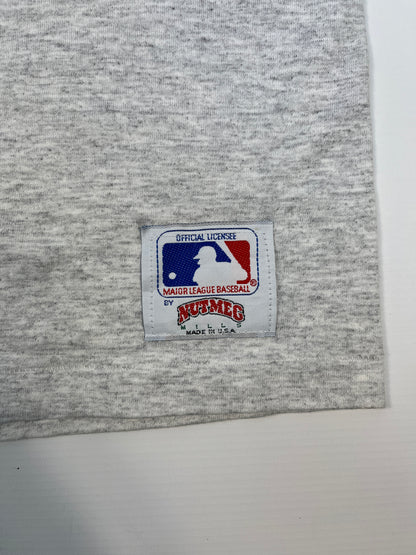 Vintage 1991 Nutmeg Texas Rangers Ryan's Magnificent 7 Single Stich T-shirt - L