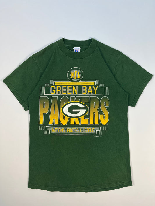 Vintage 1993 Logo 7 Green Bay Packers T-shirt - M