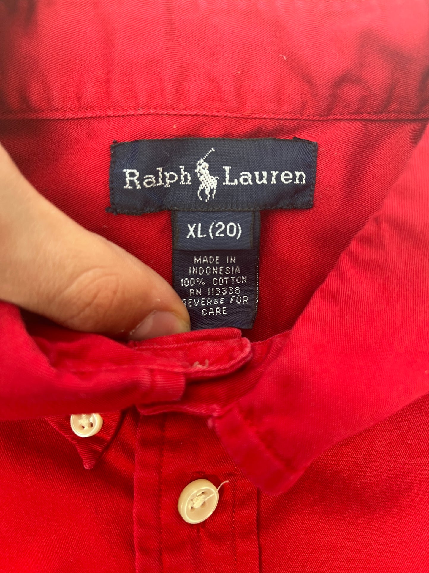 Vintage Polo Ralph Lauren Overhemd - S