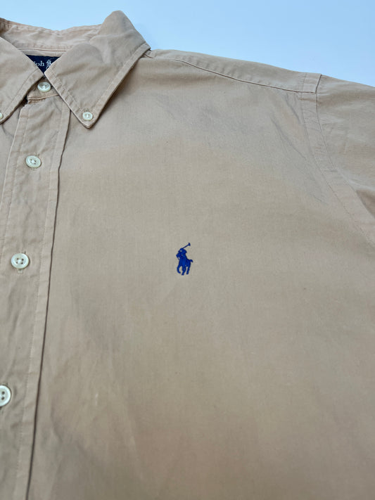 Vintage Polo Ralph Lauren Korte Mouwen Overhemd - M